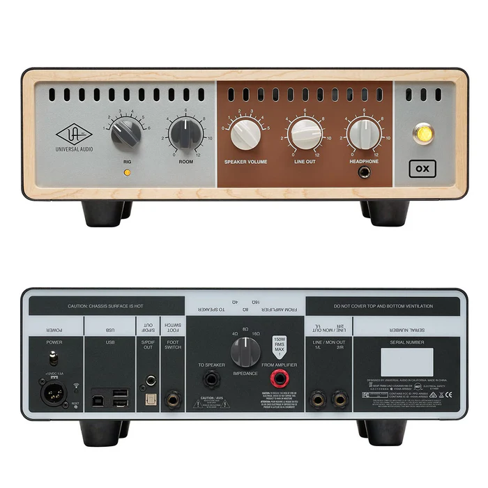 Universal Audio Ox Amp Top box Attenuator