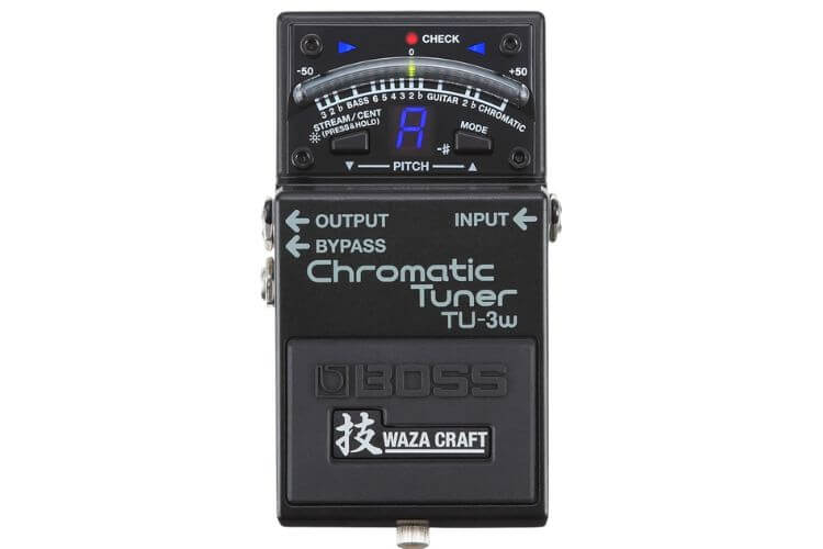Boss TU-3W Chromatic Tuner Waza Craft
