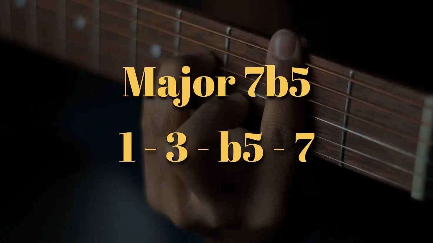 Major 7b5 Chord
