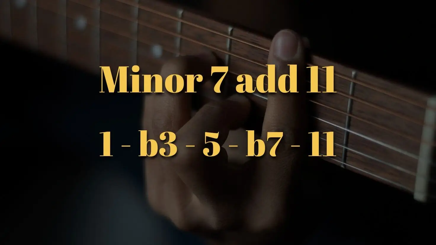 Minor 7 add 11 Chord